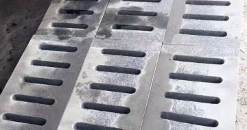 白银 芝麻灰石材沟盖板