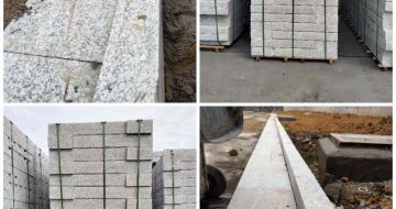 白银 芙蓉白路沿石，性价比之王