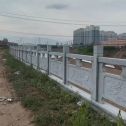 白银 石材河道栏杆