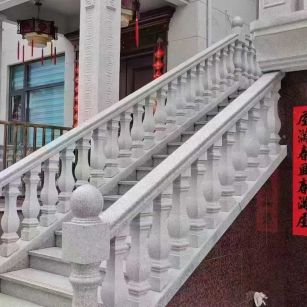 白银 天然石材 阳台庭院护栏、栏杆