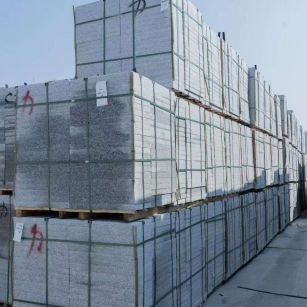 白银 芙蓉白、大花白、小白花荔枝面成品地铺石