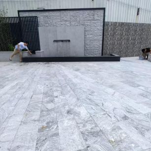 白银 浪淘沙铺装效果