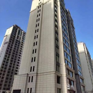 白银黄金麻高端小区，外墙干挂