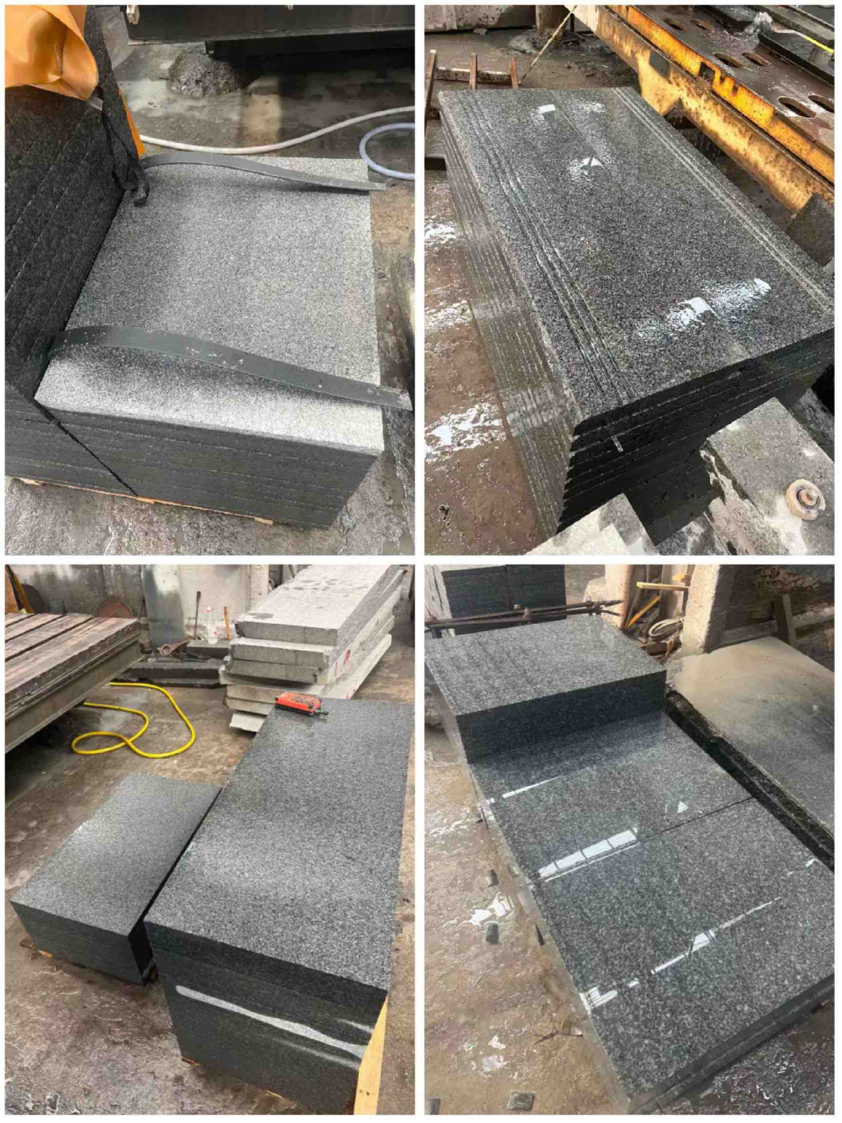 白银 芝麻黑地铺石材