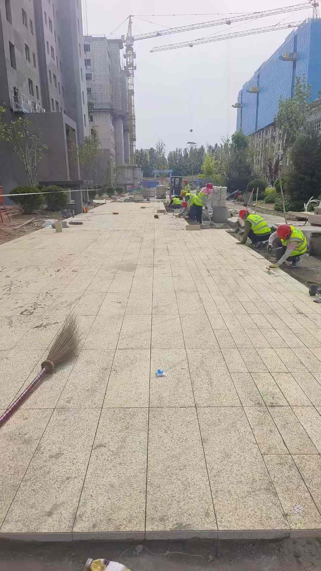 白银黄金麻荔枝面地铺案例