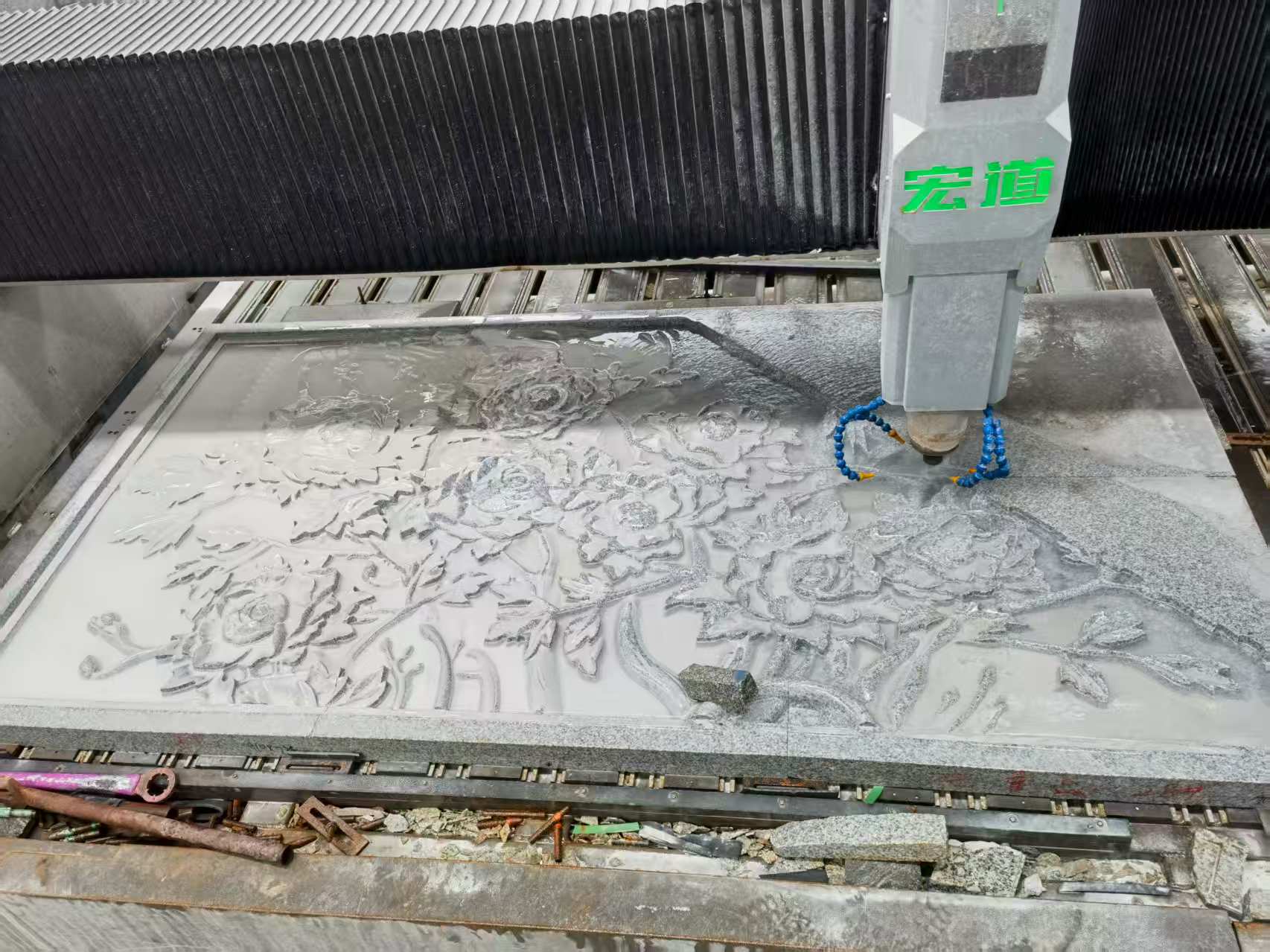 白银 别墅墙面石材雕刻