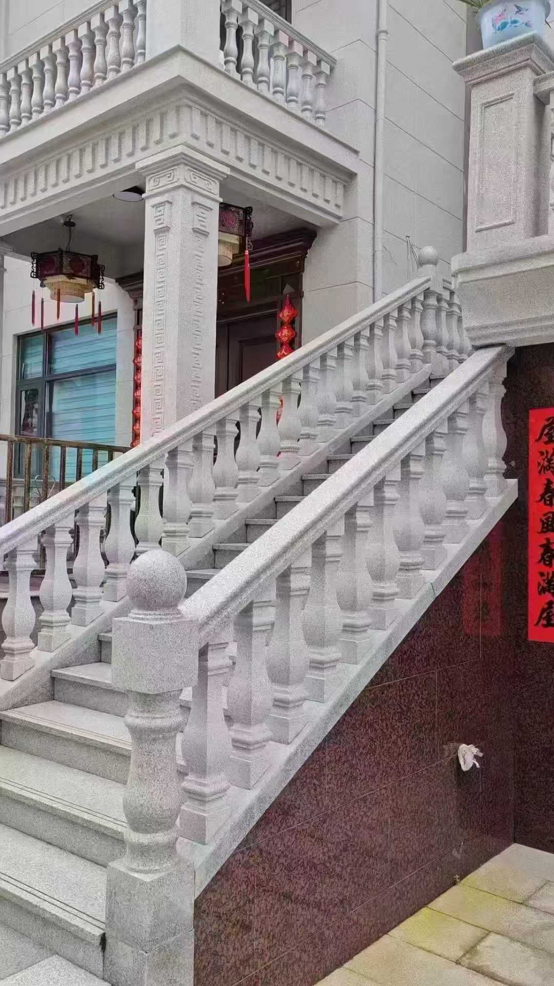 白银 天然石材 阳台庭院护栏、栏杆