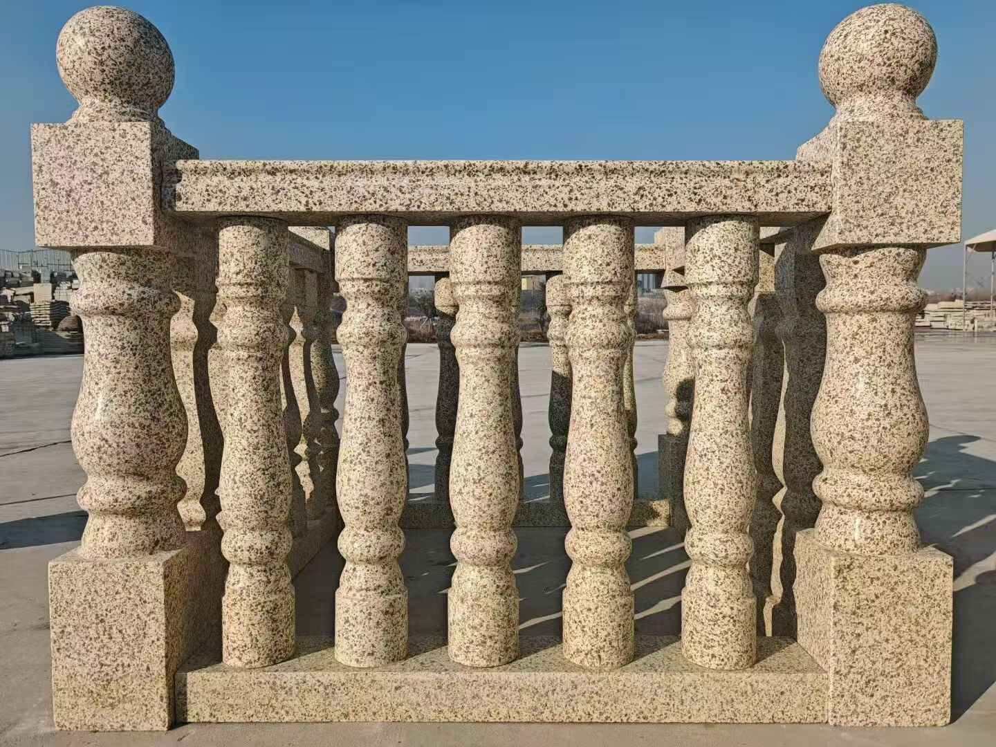 白银 黄金麻栏杆（扶手，花瓶柱，将军柱）