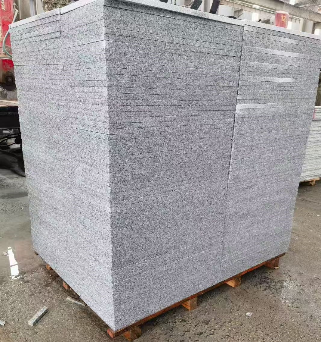 白银 火烧面地铺石，街道广场园林市政工程板，1.8~5.0厚均有现货