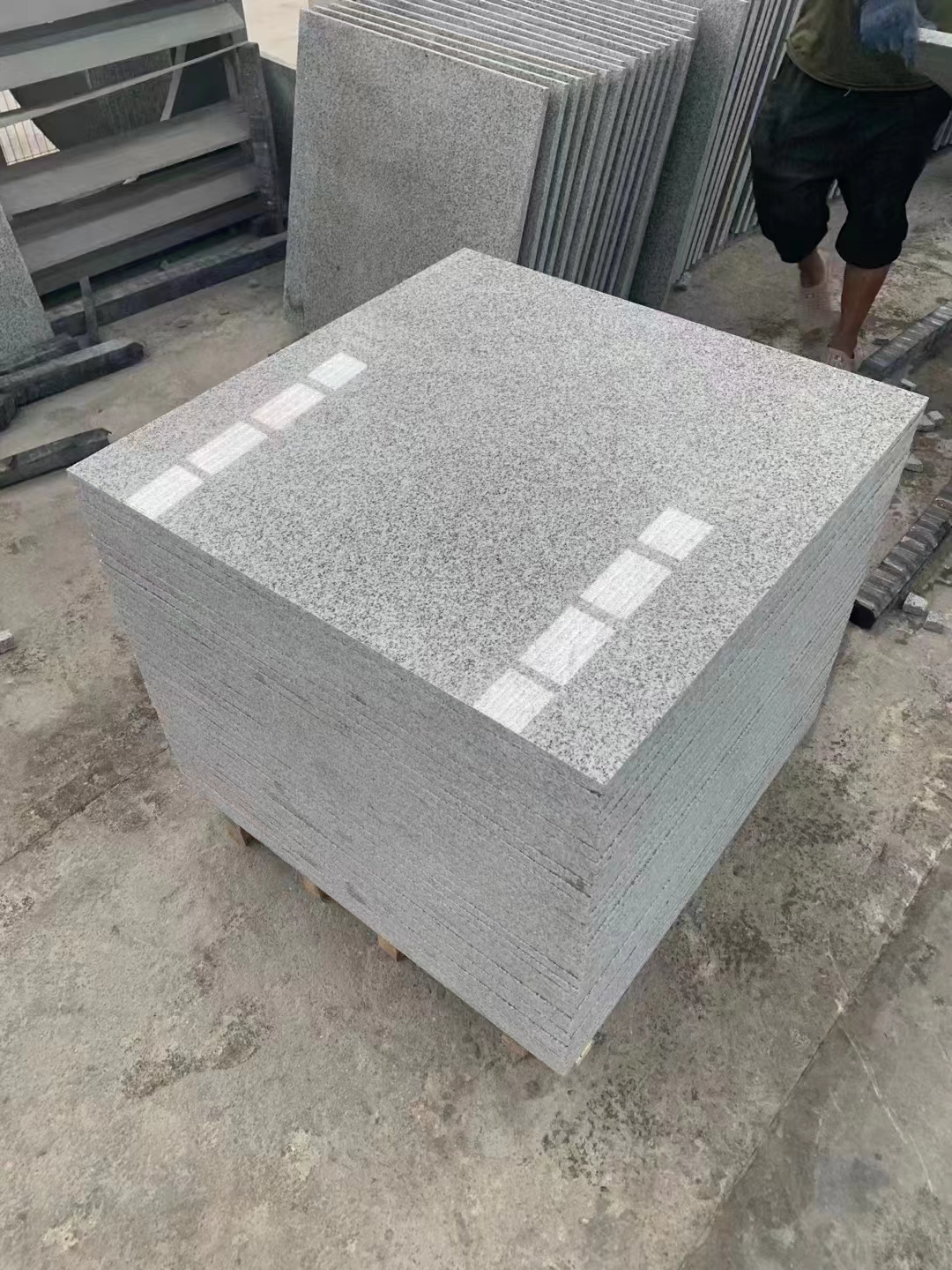 白银 芝麻白石材加工形式分类